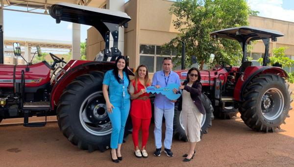 Municípios Tocantinenses são beneficiados com emendas destinadas pelo Deputado Gaguim para a aqusição de maquinários agrícolas  