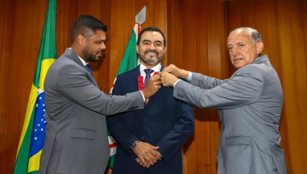 Na Câmara Municipal de Goiânia, Governador Wanderlei Barbosa recebe homenagem por contribuição da sua gestão ao agronegócio do país