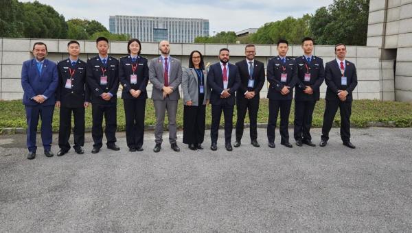 Na China, delegados da Polícia Civil do Tocantins participam de curso de formação e apresentam modelo de segurança do Estado aos chineses