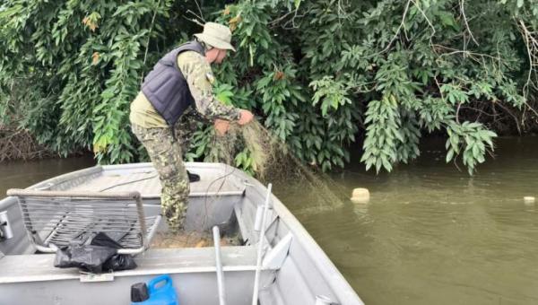 Naturatins apreende mais de 12 mil metros de redes durante o feriado de Carnaval

