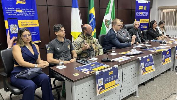 No Bico do Papagaio, Secretaria de Segurança Pública, apresenta aplicativo “Fale com a Ouvidoria”
