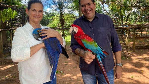 No Dia Mundial do Meio Ambiente, Marcus Marcelo reforça apoio à causa animal em visita ao ICER