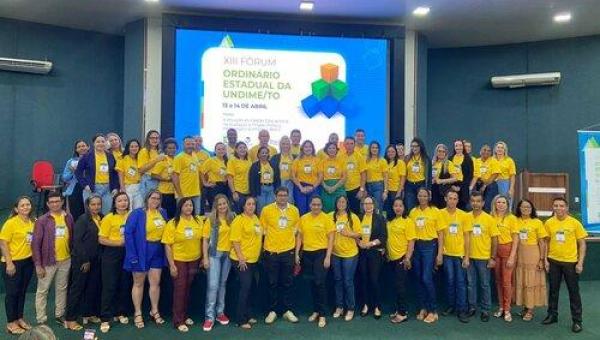 Nova Diretoria da Undime Tocantins toma posse durante XIII Fórum Estadual