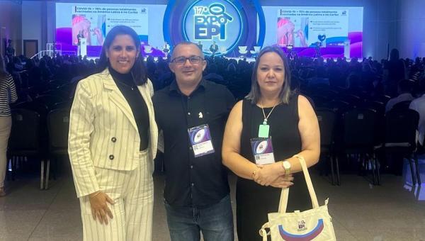 Nova Olinda marca presença na 17ª Mostra Nacional de Experiências Bem-Sucedidas em Epidemiologia, Prevenção e Controle de Doenças (Expoepi) 
