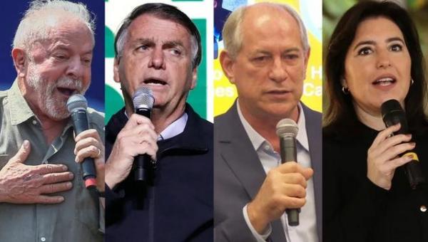 Nova pesquisa aponta que Lula subiu dois pontos e Bolsonaro estagnou