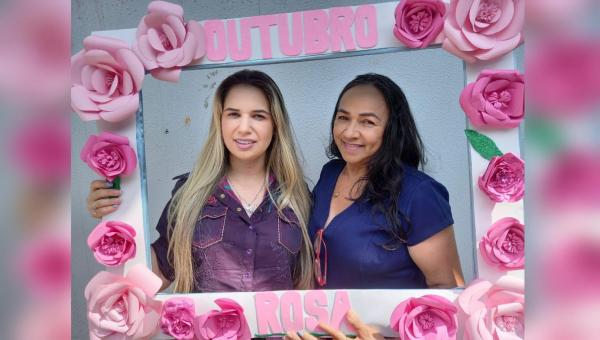 O Hospital Regional de Paraíso realiza ação em alusão ao Outubro Rosa

 