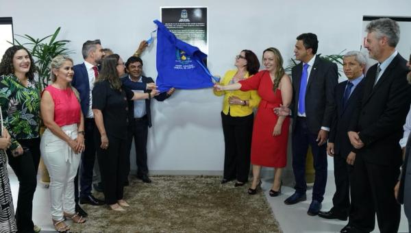 Obra do novo fórum da Comarca de Colméia é entregue a comunidade com presença de diversas autoridades 