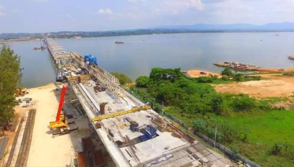 Obras dos acessos à Ponte sobre o Rio Araguaia seguem em andamento, esclarece Teto Construtora S.A