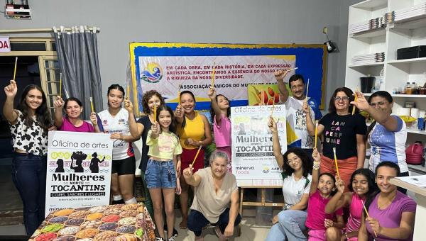 Oficinas de Arte do Projeto “Mulheres do Norte do Tocantins” Promovem Cultura e Inclusão Social
