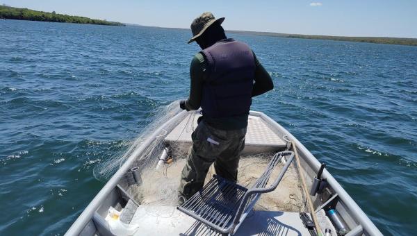 Operação Malha Fina do Naturatins apreende mais de 2 mil metros de redes de pesca