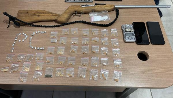 Operação Narke: Polícia Civil cumpre mandados e prende dois suspeitos em Aragominas