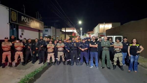 Operação Presença é realizada em Araguaína para redução da criminalidade no município