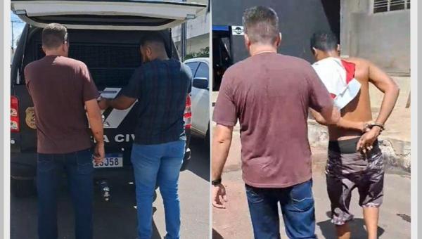 Operação Protetor: Polícia Civil prende homem foragido da Justiça por tentativa de homicídio e tráfico de drogas em Gurupi
