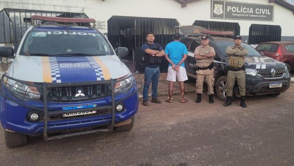 Operação Shamar: Polícia Civil do Tocantins prende homem suspeito de tentativa de feminicídio em Campos Lindos