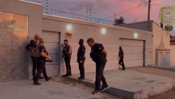 Operação Tigre de Areia: Polícia Civil cumpre mandados contra grupo investigado por exploração ilegal de jogos e lavagem de dinheiro em Palmas