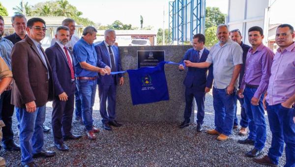 Pedra fundamental para construção do Fórum de Arapoema foi lançada nesta terça-feira, 16.