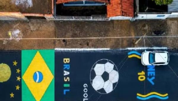 Pinturas de ruas no TO resgatam tradição para incentivar as novas gerações