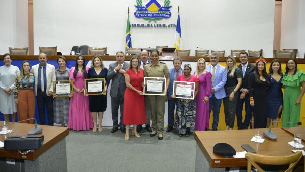 Poder Legislativo do Tocantins homenageia mulheres pelo Oito de  Março