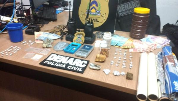 Polícia Civil deflagra operação de combate à criminalidade e prende seis pessoas por tráfico e associação para o tráfico de drogas em Araguaína