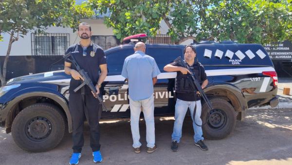 Polícia Civil do Tocantins prende foragido por violência doméstica em Alvorada