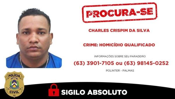 Polícia Civil do Tocantins procura foragido por homicídio qualificado em Palmas
