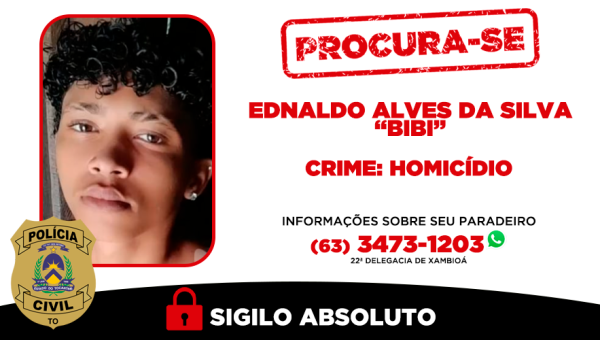 Polícia Civil do Tocantins procura suspeitos de homicídio em Xambioá