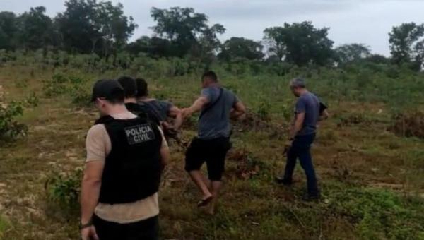Polícia Civil prende no Maranhão homem suspeito de praticar crime bárbaro em Goiatins