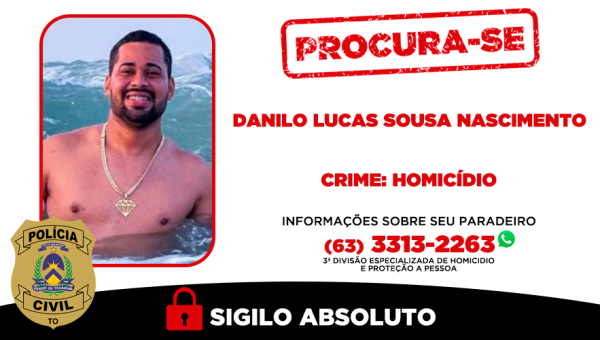 Polícia Civil procura homem qua matou outro a tiros em Gurupi