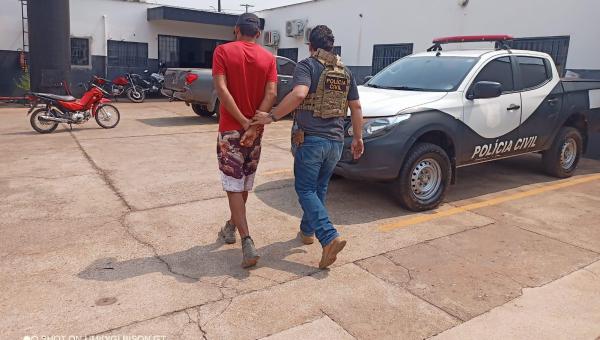 Polícia Civil recupera moto furtada em Paraíso e prende homem por receptação