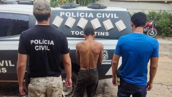 Polícia Civil tira de circulação mais um ciminoso e recupera diversos objetos furtados em Colinas do Tocantins