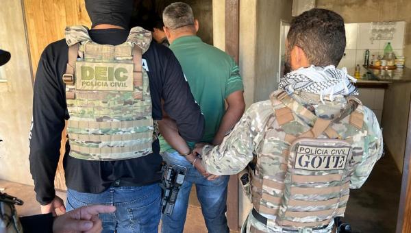 Polícia cumpre mandados de prisão preventiva em Palmas em apoio a Operação contra o tráfico de drogas 