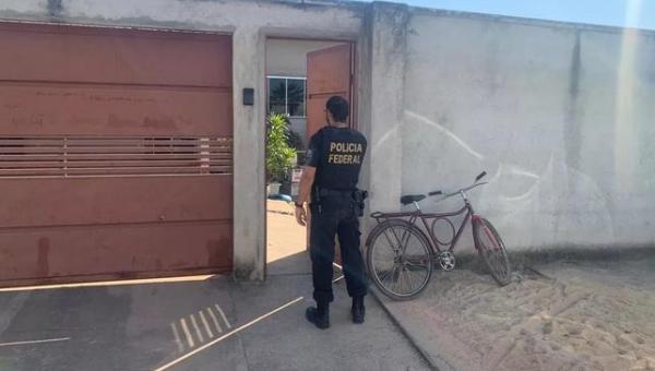 Polícia Federal cumpre mandado de busca contra suspeito de pornografia infantil no Tocantins