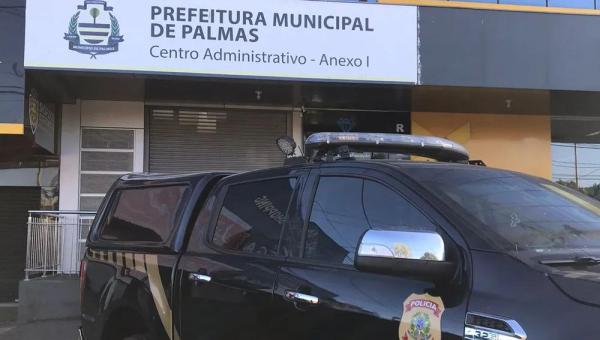 Polícia Federal faz buscas para investigar contratos de R$ 30 milhões na prefeitura de Palmas 