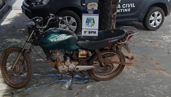 Polícia Militar apreende dois menores e recupera motocicleta furtada em Augustinópolis