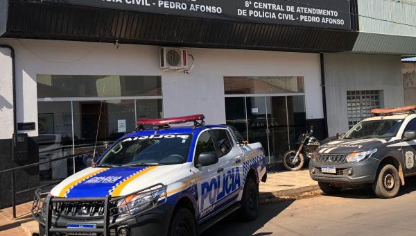 Polícia Militar cumpre mandado de prisão preventiva em Pedro Afonso