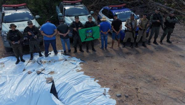 Polícia Militar desarticula garimpo ilegal e realiza apreensão histórica de substâncias tóxicas no sudeste do Tocantins