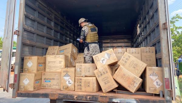 Policia Militar e Forças de Segurança Interestaduais desarticulam quadrilha de furto de defensivos agrícolas em Araguaína