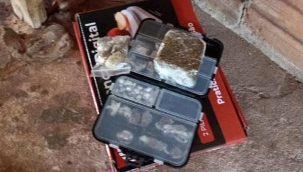 Polícia Militar e Polícia Civil prendem homem por tráfico de drogas em Ananás