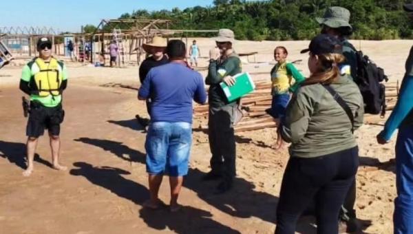 Polícia Militar integra operação do Naturatinsna Ilha do Cabral em Aguiarnopólis