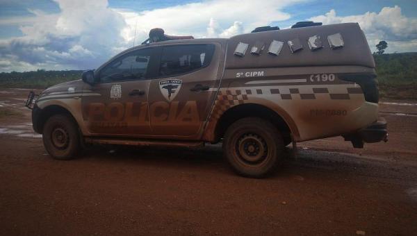 Polícia Militar prende homem com arma de fogo caseira na zona rural de Ananás