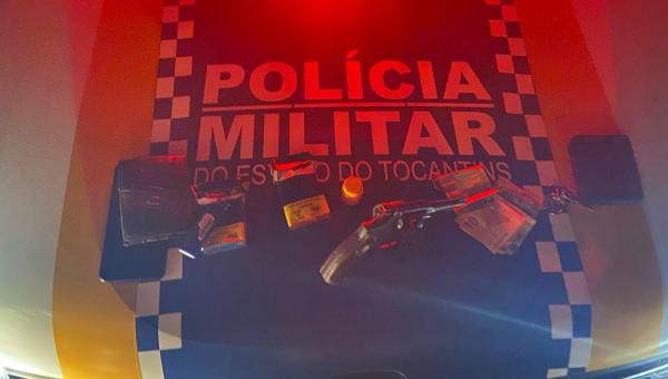 Polícia Militar prende um homem por porte ilegal de arma de fogo em Colinas