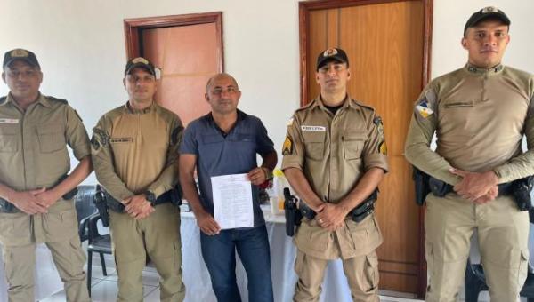 Polícia Militar recebe doação de edifício para instalação definitiva do destacamento em Esperantina