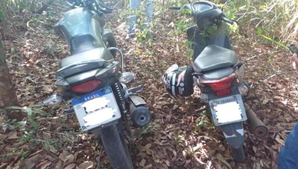 Polícia Militar recupera duas motocicletas, apreende dois adolescentes e prende homem em Araguaína 