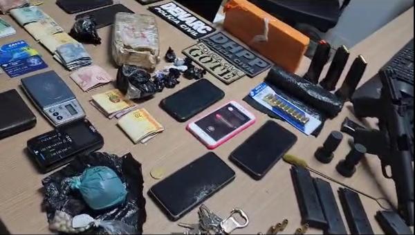 Polícia prende 14 pessoas por tráfico de drogas em Araguaína