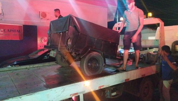 Polícias apreendem várias aparelhagens de som por perturbação do sossego em Araguaína 