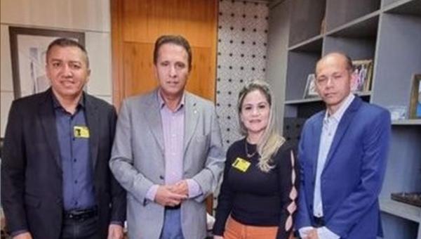 Prefeita de Goianorte, Nega Amaro, Fortalece Parceria com Deputado Gaguim em Visita à Brasília-DF 