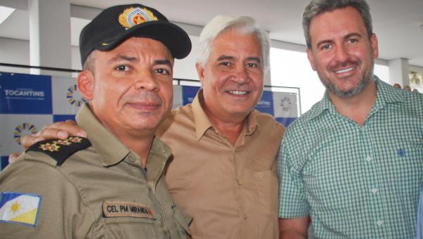 Prefeito Djalma Júnior participa de evento em Araguaína e recebe a confirmação de instalação de Companhia Independente de Polícia Militar em Wanderlândia