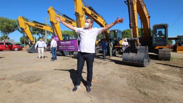 Prefeito Djlama Júnior entregará máquina para população neste sábado em Wanderlândia

