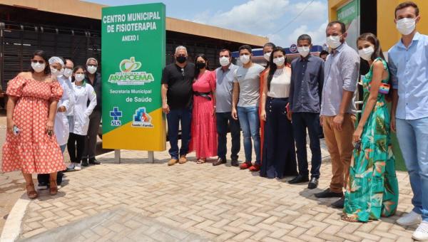 Prefeito Paulo Pedreira inaugura Centro Municipal de Fisioterapia em Arapoema