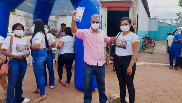 Prefeitura de Ananás através da Secretaria de Assistência Social realiza blitz informativa em alusão ao mês da primeira infância